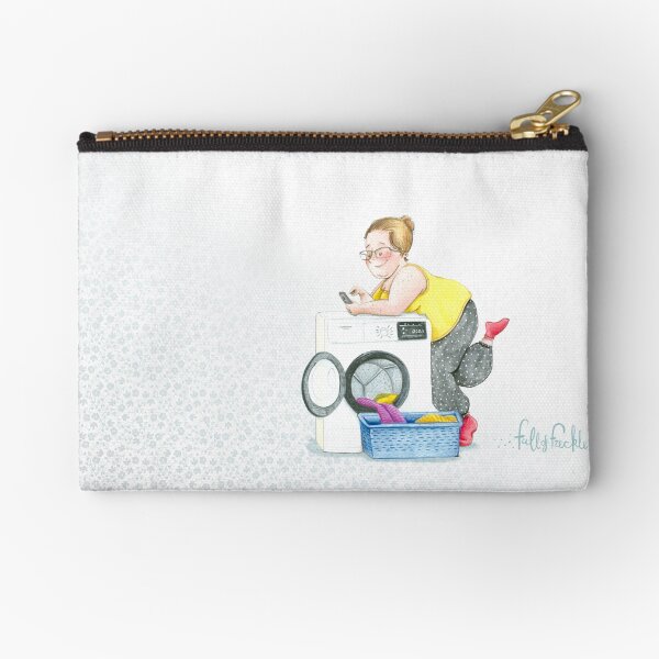 Laundryday Zipper Pouch