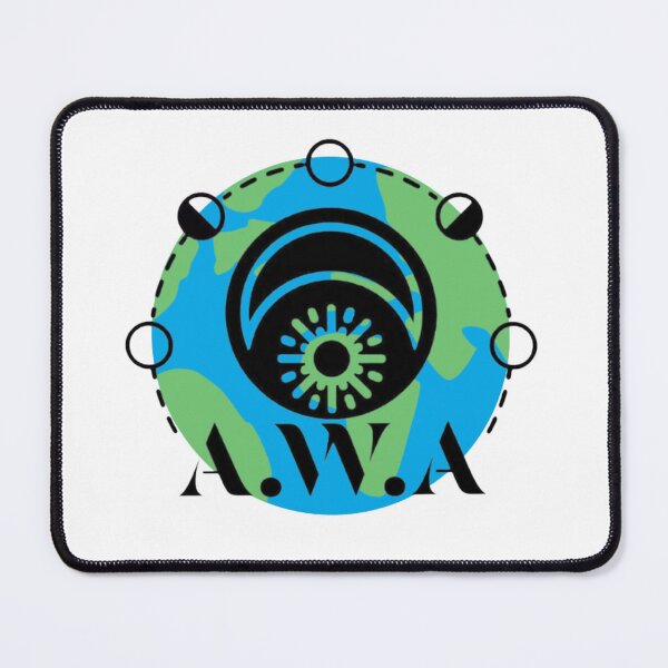 Item preview, AWA Official Logo Earth designed and sold by AWAOfficial.