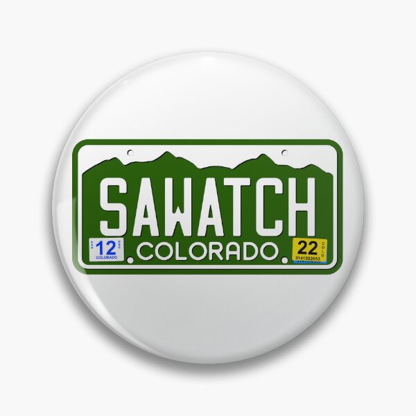 Item preview, Colorado License Plate Fourteener- SAWATCH designed and sold by RonTo.