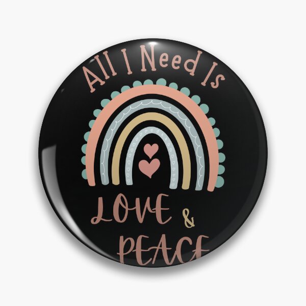 Item preview, All I Need Is Love & Peace designed and sold by SYA-Design.