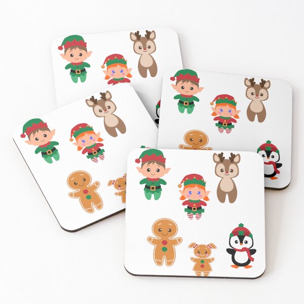 Item preview, Christmas Elves Stickers Pack designed and sold by TajfunX.