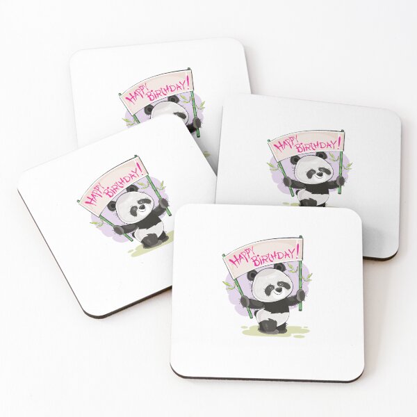 Item preview, Happy little panda.Happy birthday designed and sold by Fufustyle.