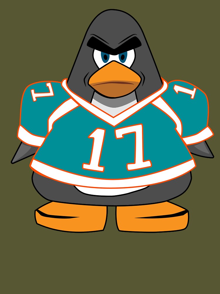 Jaylen Waddle Shirt Penguin Waddling Dolphins - Anynee