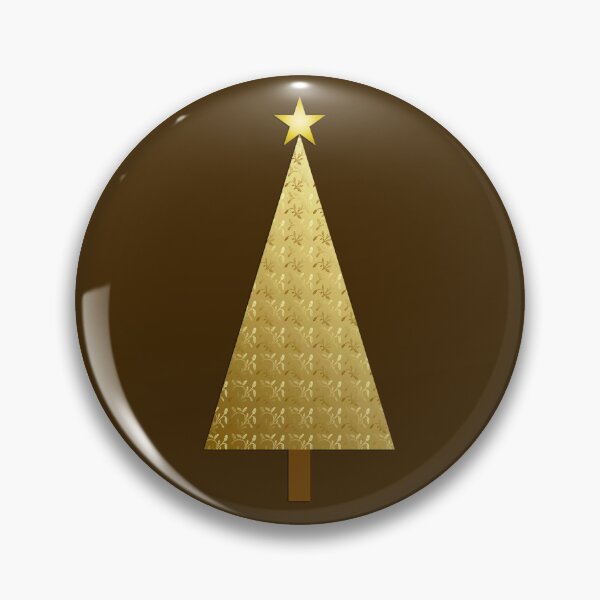 Item preview, Gold Metallic Modern Christmas Tree designed and sold by Marymarice.
