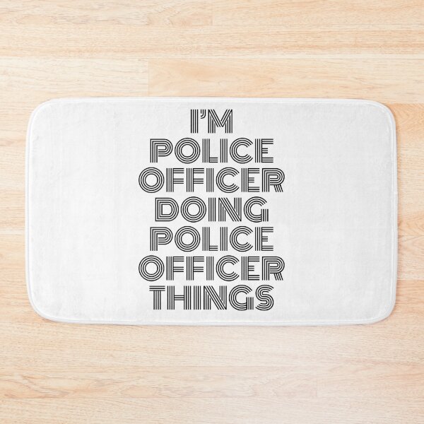 Item preview, I'm Police Officer Doing Police Officer Things Vintage Quote designed and sold by SVPOD.