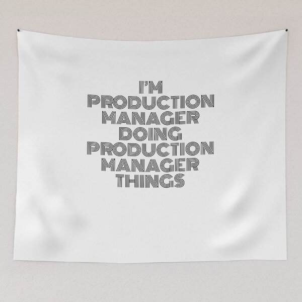 Item preview, I'm Production Manager Doing Production Manager Things Vintage Quote designed and sold by SVPOD.