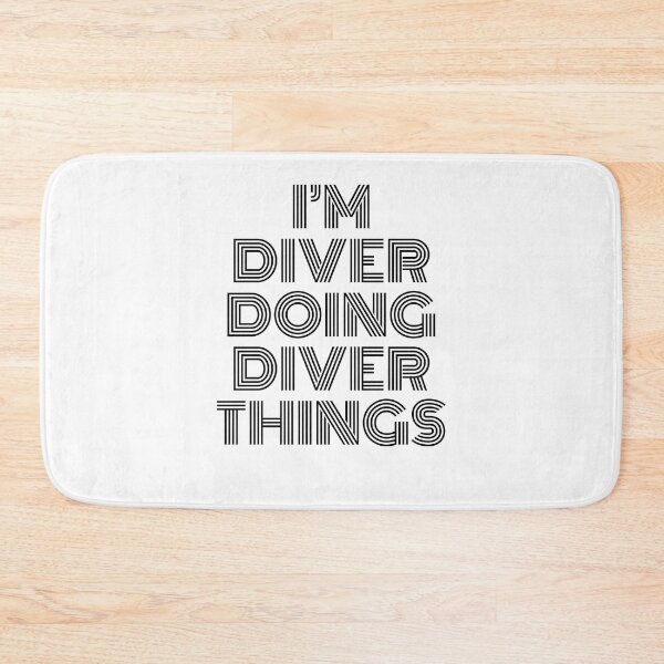 Item preview, I'm Diver Doing Diver Things Vintage Quote designed and sold by SVPOD.