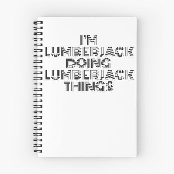 Item preview, I'm Lumberjack Doing Lumberjack Things Vintage Quote designed and sold by SVPOD.