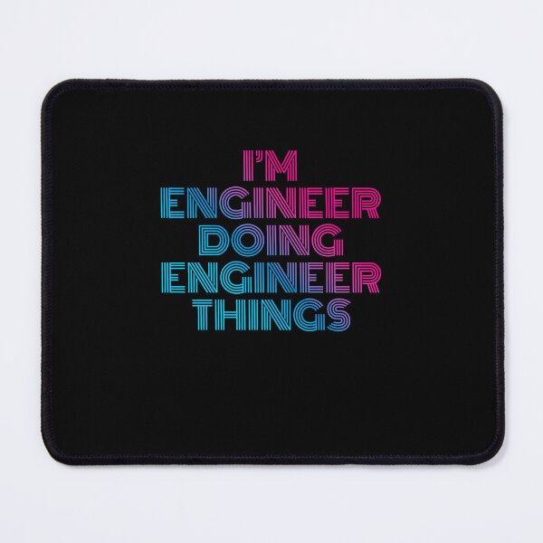 Item preview, I'm Engineer Doing Engineer Things Retro Neon designed and sold by SVPOD.