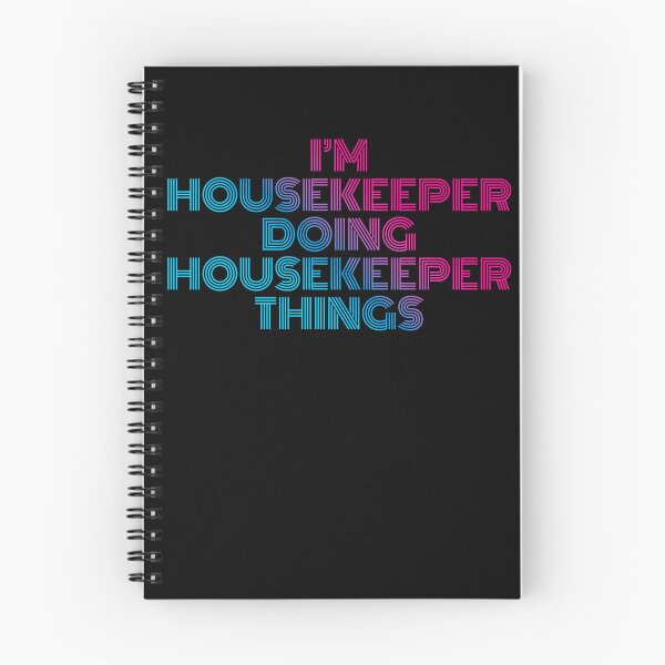 Item preview, I'm Housekeeper Doing Housekeeper Things Retro Neon designed and sold by SVPOD.