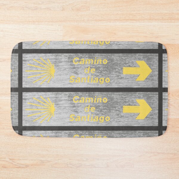 Item preview, El Camino roadsign close to Santiago de Compostela designed and sold by Caminovi.