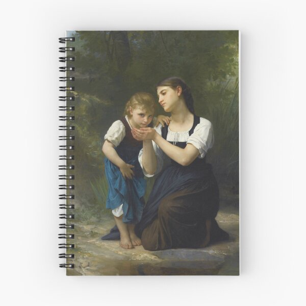 Item preview, La Coupe Improvisée (The Improvised Cup) | Elizabeth Jane Gardner Bouguereau | 1884 French Art designed and sold by CJET.