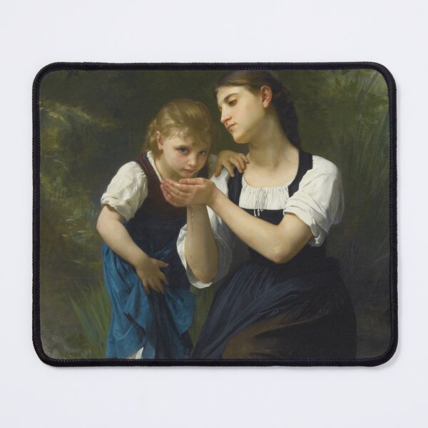 Item preview, La Coupe Improvisée (The Improvised Cup) | Elizabeth Jane Gardner Bouguereau | 1884 French Art designed and sold by CJET.