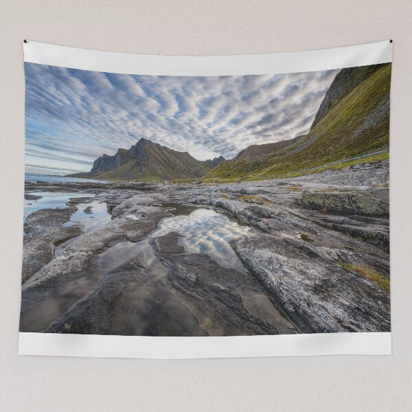 Item preview, Sunrise Reflections Lofoten Norway designed and sold by PhotoArt by Joan Carroll.