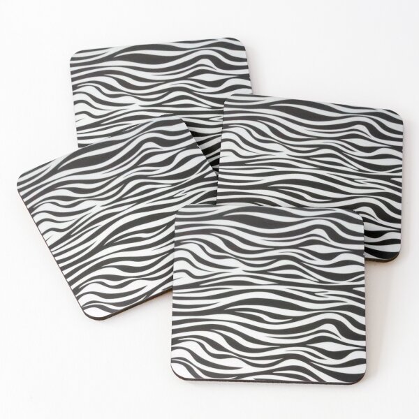 Item preview, black and white wavy designed and sold by demirkanad.