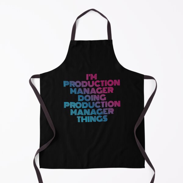 Item preview, I'm Production Manager Doing Production Manager Things Retro Neon designed and sold by SVPOD.
