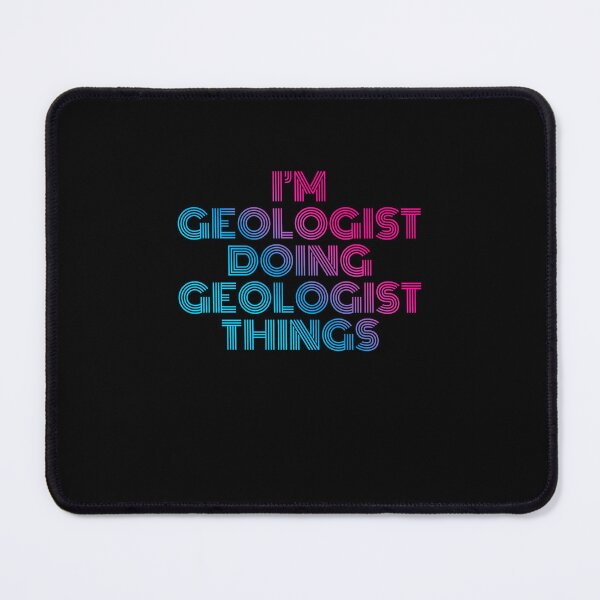 Item preview, I'm Geologist Doing Geologist Things Retro Neon designed and sold by SVPOD.