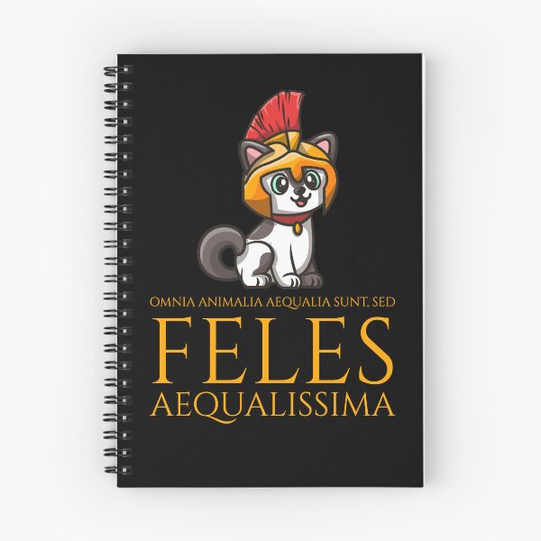Item preview, All Animals Are Equal, But The Cat Is The Most Equal - Ancient Roman History - Classical Latin designed and sold by Styrman.