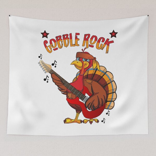 Item preview, Gobble Rock Holiday Turkey designed and sold by GarnersDesigns.