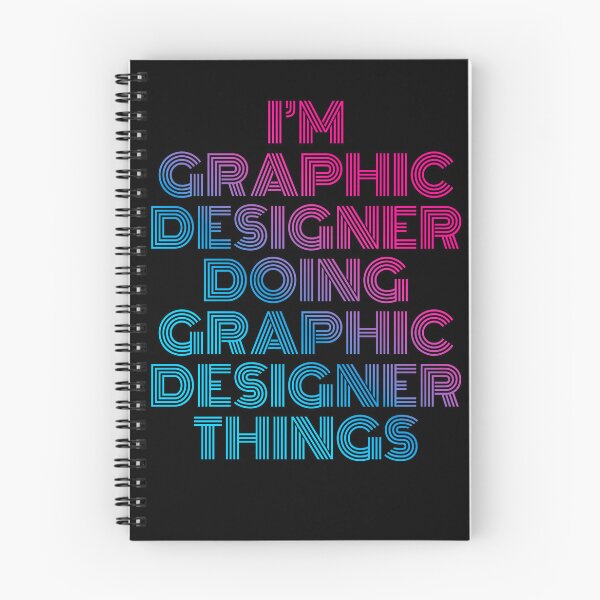 Item preview, I'm Graphic Designer Doing Graphic Designer Things Retro Neon designed and sold by SVPOD.