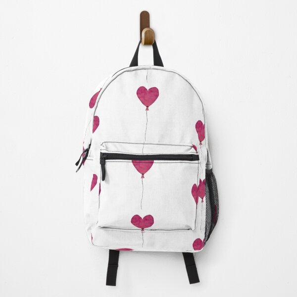 Item preview, Dark and pink love balloon seamless pattern designed and sold by Yana Mustafina | Boho Soulful Designs.