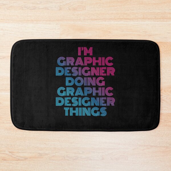 Item preview, I'm Graphic Designer Doing Graphic Designer Things Retro Neon designed and sold by SVPOD.