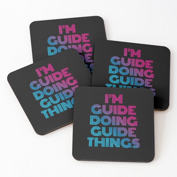 Item preview, I'm Guide Doing Guide Things Retro Neon designed and sold by SVPOD.