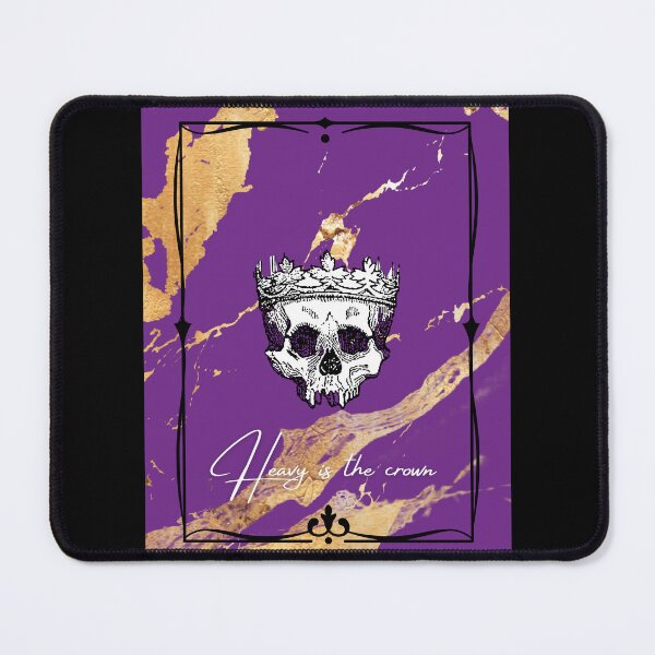Item preview, Heavy Is The Crown skull designed and sold by DreamerJournal.