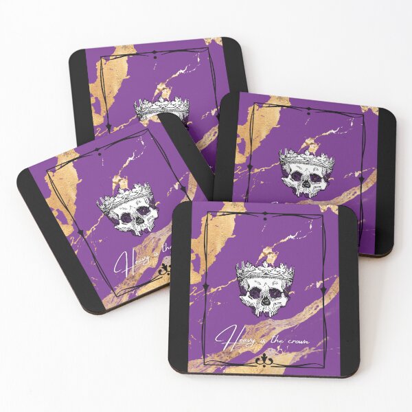 Item preview, Heavy Is The Crown skull designed and sold by DreamerJournal.