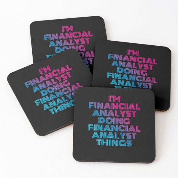 Item preview, I'm Financial analyst Doing Financial analyst Things Retro Neon designed and sold by SVPOD.