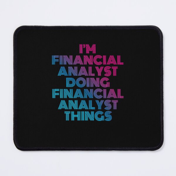 Item preview, I'm Financial analyst Doing Financial analyst Things Retro Neon designed and sold by SVPOD.