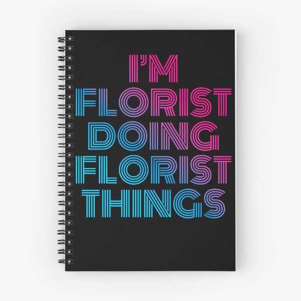 Item preview, I'm Florist Doing Florist Things Retro Neon designed and sold by SVPOD.