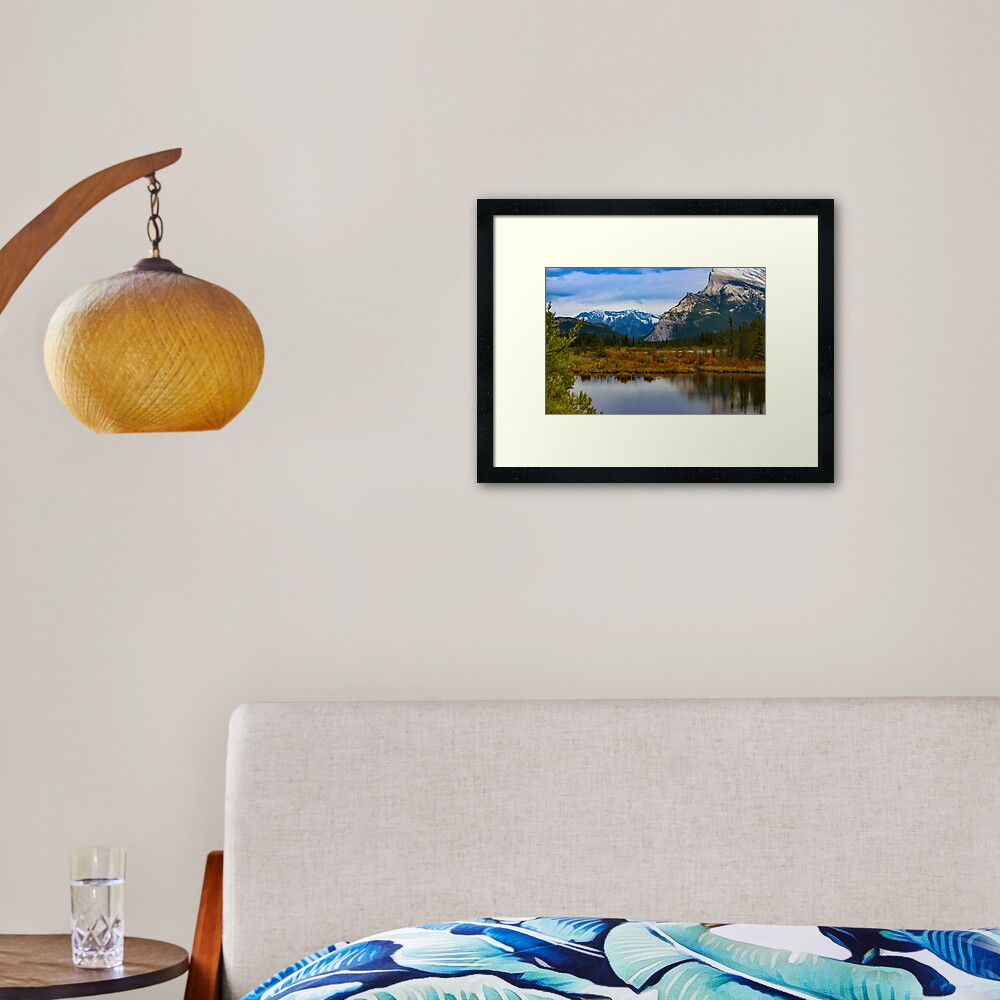 Vermilion Lake Framed Art Print