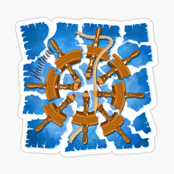 Item preview, Nautical Sailor Rudder Turns designed and sold by AKefsiz.
