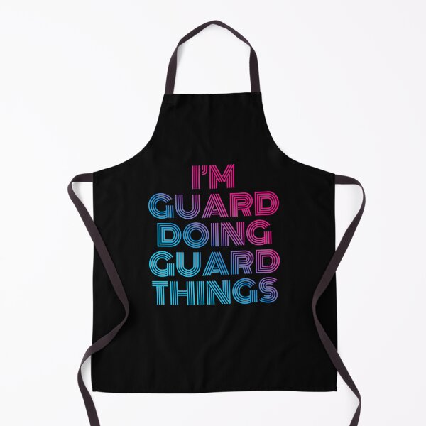 Item preview, I'm Guard Doing Guard Things Retro Neon designed and sold by SVPOD.
