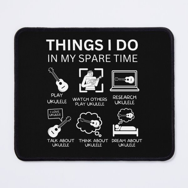 Item preview, Things I Do In My Spare Time For Ukulele Player And Orchestra Musicians As A Classical Ukulele Player designed and sold by Funwithmusic.