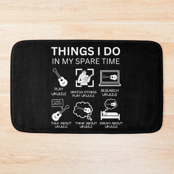 Item preview, Things I Do In My Spare Time For Ukulele Player And Orchestra Musicians As A Classical Ukulele Player designed and sold by Funwithmusic.