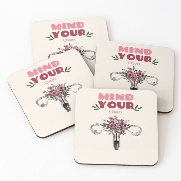 Item preview, Uterus with flowers, mind your female body, Feminist, femminism, uteruses, girl, women designed and sold by Collagedream.