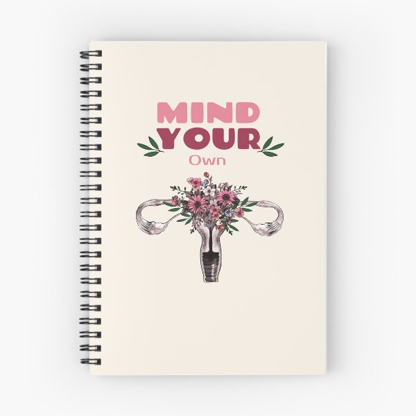 Item preview, Uterus with flowers, mind your female body, Feminist, femminism, uteruses, girl, women designed and sold by Collagedream.