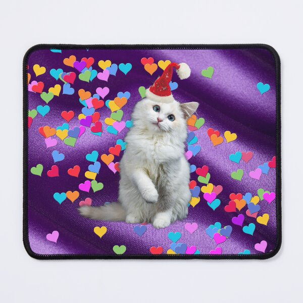 Item preview, Beautiful White Cat V3 designed and sold by The Love Quill.