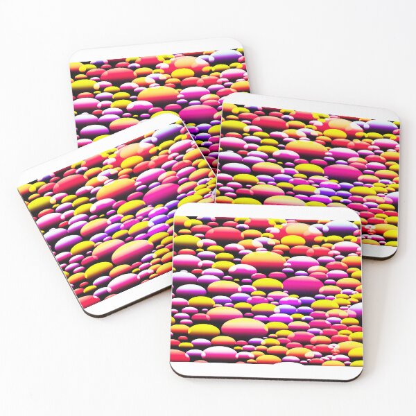 Item preview, Cute Bubbles, Retro Abstract Multi Color Pattern designed and sold by Mr-true-design.