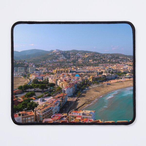 Item preview, Peniscola Spain Norte and Sur Beaches with Town and Sea View designed and sold by acceleratorhams.