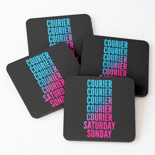 Item preview, Courier. Saturday. Sunday. For Couriers designed and sold by SVPOD.