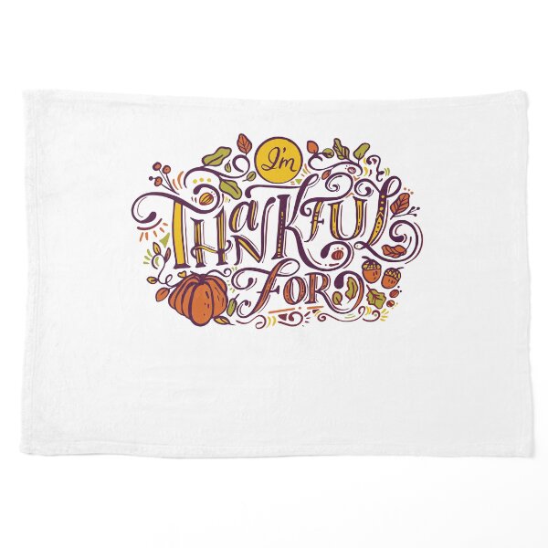 Thanks giving, fall, count your blessings, Autumn Blessings Pet Blanket