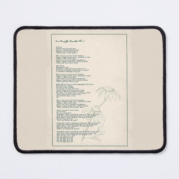 Item preview, The "August" Lyric designed and sold by Isabella-Menzel.