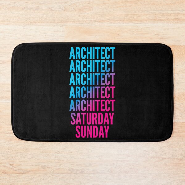 Item preview, Architect. Saturday. Sunday. For Architects designed and sold by SVPOD.