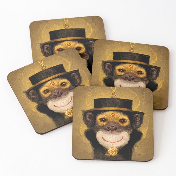 Item preview, The golden monkey designed and sold by mayza-shop.