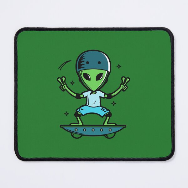 Item preview, Alien with skateboard designed and sold by miminova.