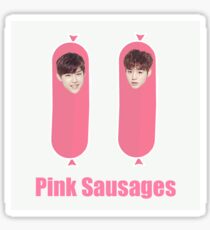 Pegatina Salchichas rosadas - Wanna One Jihoon y Woojin