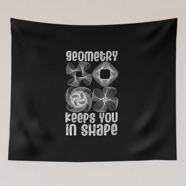 Item preview, Funny Mathematics and Geometry - Geometry keeps you in shape designed and sold by laiwole.